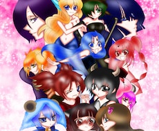 イラスト・女性キャラクターを中心に描いています イメージ1