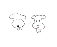 わんちゃんをチャーミングに描きます イメージ1