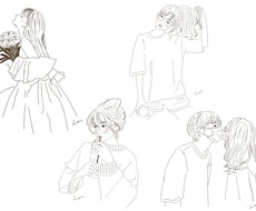 ファッションイラスト描きます もちろん男性ファッションも可！
