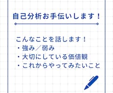 25卒向け｜自己分析お手伝いします イメージ1