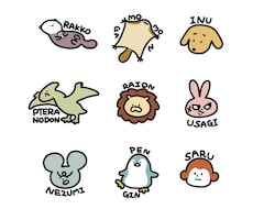 ゆるくてかわいいイラストお描きします イメージ1