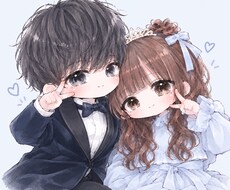 推しと家族とミニキャライラスト描きます イメージ1