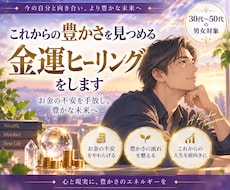 これからの豊かさを見つめる金運ヒーリングをします 頑張っているのに余裕がない方へ、豊かさを見つめ直す時間を