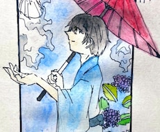 味のあるアナログイラストを描きます イメージ1