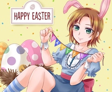 女の子のイラスト描きます オリジナルから版権物でも大丈夫です！