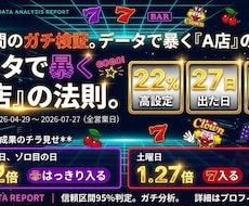 マイホのジャグラーをあなたに代わって全部分析します 設定本当に入っている？毎日記録からクセを判定