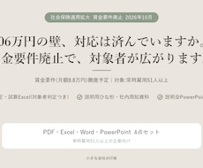 106万円の壁 賃金要件廃止に対応します イメージ1