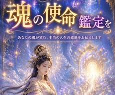 魂の使命・才能・人生の設計図鑑定をします イメージ1
