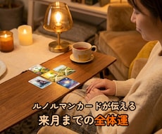 近未来の全体運とヒントを文字で届けます イメージ1