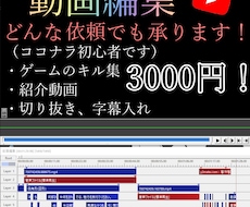 どんな動画でも作製します イメージ1