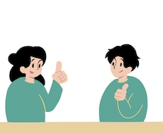商用利用可能！シンプルで分かりやすい人物描きます イメージ1