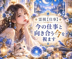 霊視【仕事】今の仕事との向き合い方を視ます 即日鑑定　今は動く時？待つ時？（霊視／霊感タロット選択可）