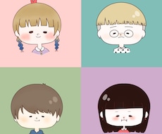 丸くて可愛いゆるいイラスト描きます イメージ1