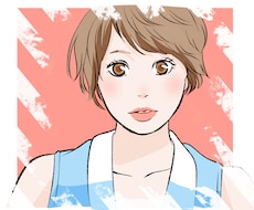 可愛くおしゃれに盛りたい！そんな方に描きます シンプルだけど主張したい、綺麗なアイコンが欲しい方に♡