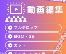 ショー度動画編集承ります イメージ1