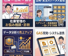 在庫管理の現状のお悩み事を改善案をご提案します 管理業務の「非効率」を、業務システム開発者が診断します