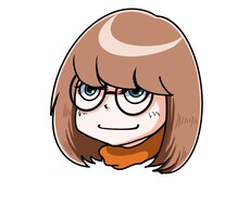 パキッとしたアニメ塗りのアイコン画像作成します イメージ1