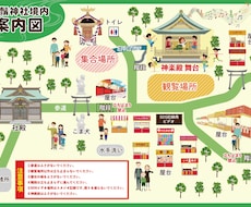 AIデータ納品◇迷わない案内地図を作成いたします イメージ1