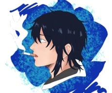 SNS等で利用するアイコンを描きます アイコンに使いやすい顔のイラスト