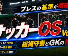 サッカーOS④｜チーム守備とGKを論理で攻略します イメージ1