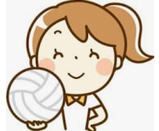 お子さまがバレーボールをしてる方と雑談します イメージ1