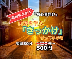 現役外大生が初心者向けに英語のレッスンをします イメージ1
