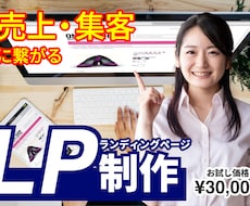 低価格でランディングページを制作しますます イメージ1