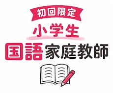 元教師が小学国語の個別オンライン家庭教師をします 読解・記述・学校の勉強を一人ひとりに合わせます