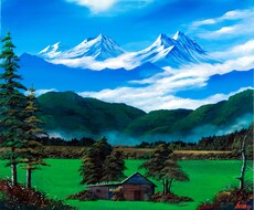 雄大な信州の安らぎの風景になります イメージ1