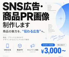 SNS広告・商品PR画像を制作します イメージ1