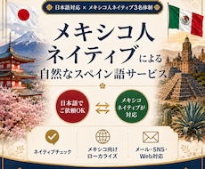 AI翻訳を自然なスペイン語に直します イメージ1