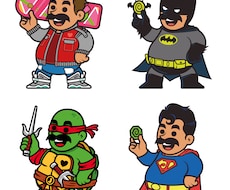 イラスト・デザイン・キャラクター・ロゴを描きます イメージ1