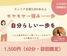 モヤモヤを整理して強みを言語化するお手伝いをします イメージ1
