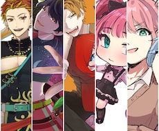 立ち絵や一枚絵などを作成します イメージ1