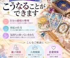 タロットで悩みを整理し向き合い方を探します イメージ1