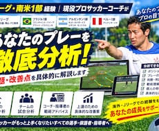 J&海外プロサッカー監督があなたの動画を分析します イメージ1