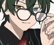 アニメ塗りでシンプルなイラスト描きます イメージ1