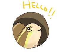 生き物の手書き風のデジタルイラスト描きます イメージ1