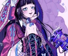 可愛い女子のキャラクターをかかせていただきます イメージ1