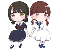 かわいいミニキャライラスト作成します イメージ1