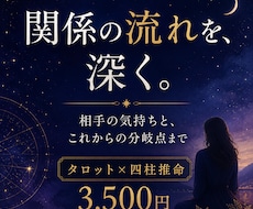 相手の気持ちと関係の流れ、深く読みますます 迷いに区切りを。ちゃんと向き合いたい方へ