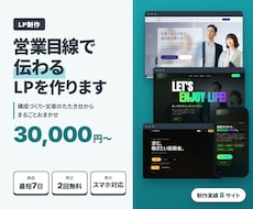 営業目線で、伝わるLPを早く・手ごろに作ります イメージ1