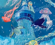 オリジナルイラスト、絵画制作致します