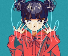 ちょっぴりレトロで可愛いアイコンを描きます 80年代風のアニメや漫画が好きな方にぜひ！