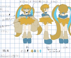 キャラクターデザインの成果物を販売します 貴方の個性を最大限に活かすキャラクターテーマデザイナーです