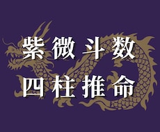 四柱推命+紫微斗数で悩みを占います イメージ1