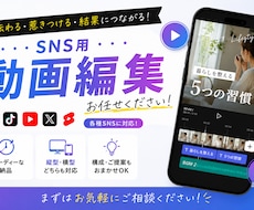 SnS用ショート動画の編集をします イメージ1