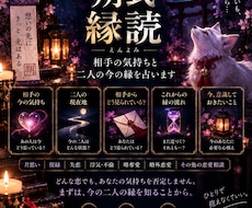 相手の気持ちと二人の今の縁を占います イメージ1