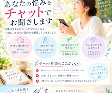 文字にすることで、お悩みの整理をお手伝いします イメージ1