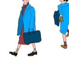 ゆるいタッチで人物や小物などカット描きます イメージ1